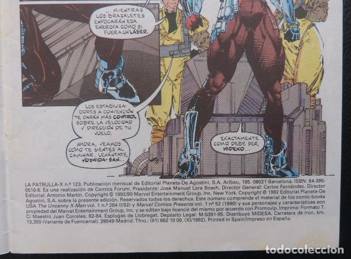 C&oacute;mics: Comic Patrulla X A&ntilde;o 1992,Marvel Comics,Forum, N&ordm; 123 - Foto 3