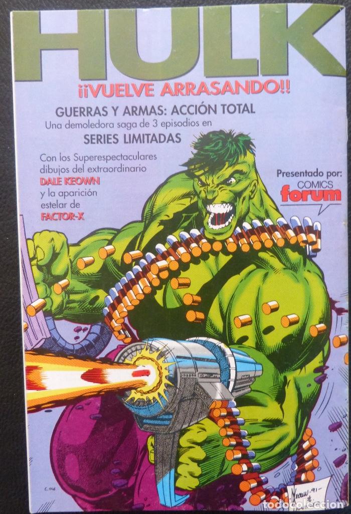 C&oacute;mics: Comic Patrulla X,Marvel Comics,Forum, N&ordm; 124,A&ntilde;o 1992, - Foto 6