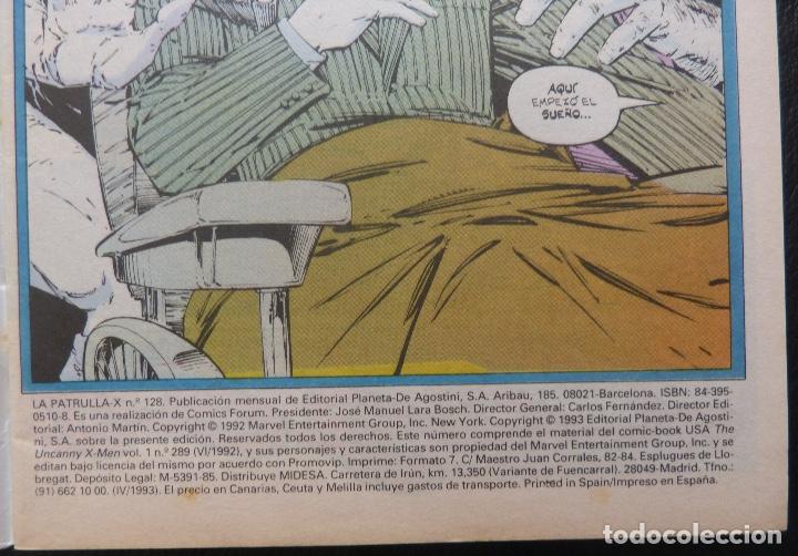 C&oacute;mics: Comic Patrulla X,N&ordm; 128,Marvel Comics,Forum, A&ntilde;o 1993 - Foto 3