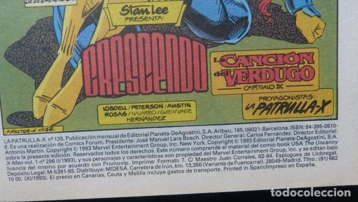 C&oacute;mics: Comic Patrulla X,N&ordm; 135,1993,Marvel Comics,Forum,Parte 9 - Foto 3