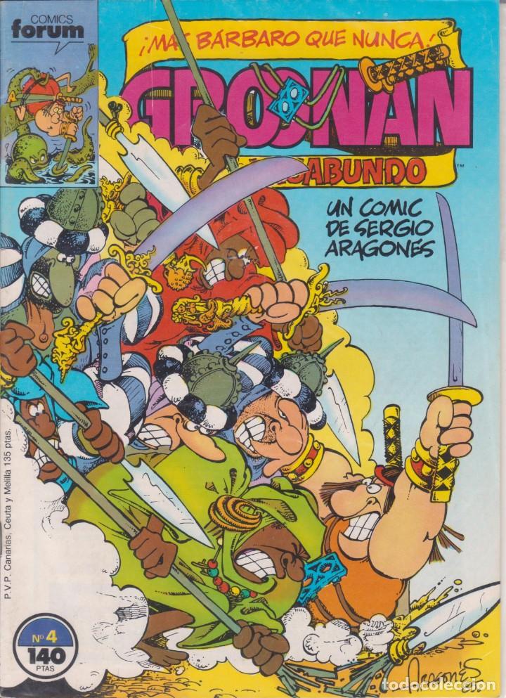 C&oacute;mics: COMIC &rdquo; GROONAN N&ordm; 4 ED. PLANETA / FORUM - Foto 1