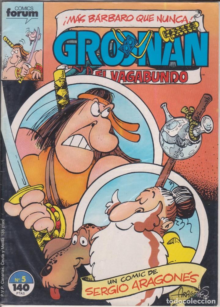 C&oacute;mics: COMIC &rdquo; GROONAN N&ordm; 5 ED. PLANETA / FORUM - Foto 1