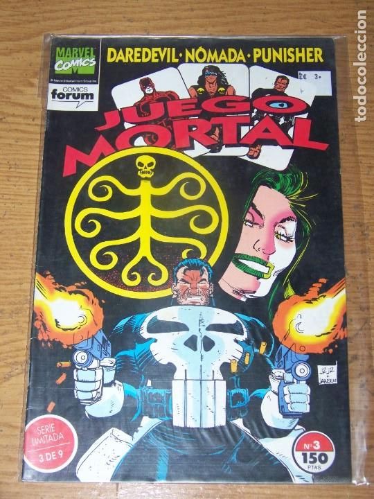 C&oacute;mics: FORUM JUEGO MORTAL CON DAREDEVIL NOMADA PUNISHER N&ordm; 2 DE 9 - Foto 1