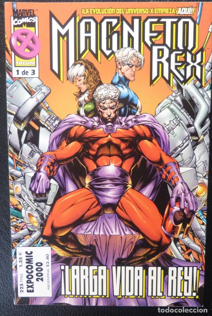 C&oacute;mics: Comic MAGNETO REX,Numero 1 de 3,Marvel Comics,Forum,Stan Lee,2000 - Foto 1