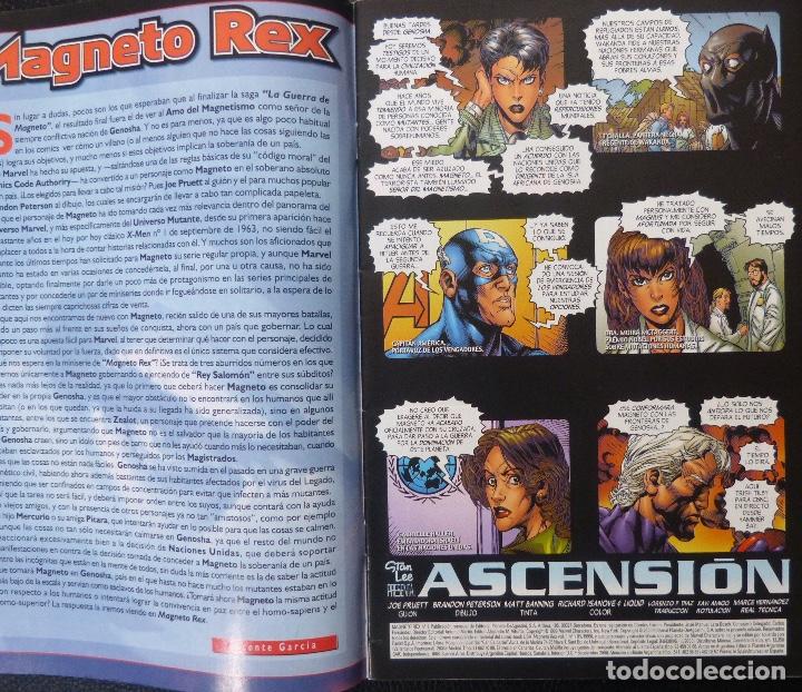 C&oacute;mics: Comic MAGNETO REX,Numero 1 de 3,Marvel Comics,Forum,Stan Lee,2000 - Foto 2