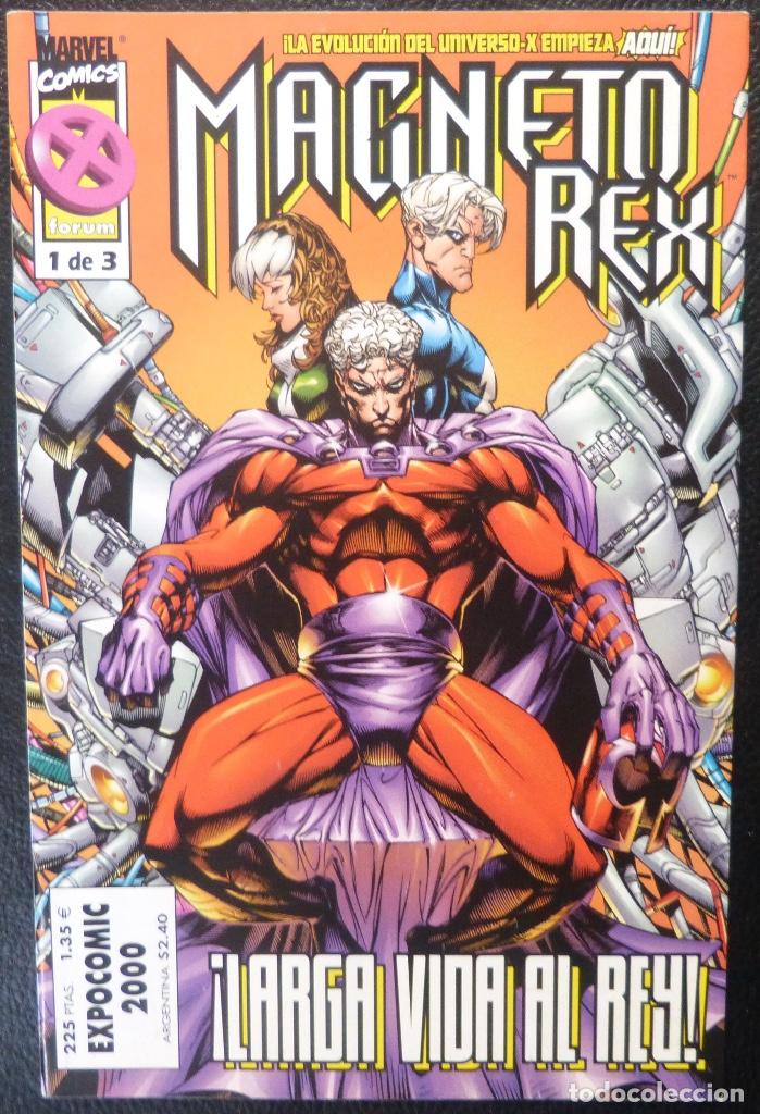 C&oacute;mics: Comic MAGNETO REX,Numero 1 de 3,Marvel Comics,Forum,Stan Lee,2000 - Foto 4