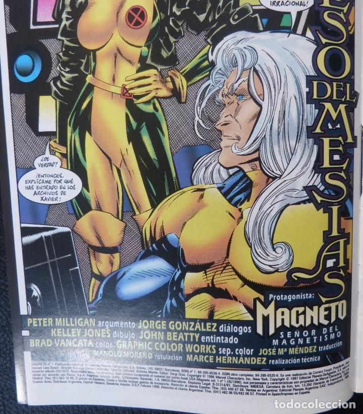 C&oacute;mics: Comic MAGNETO,Numero 1 de 4,Marvel Comics,Forum,1998 - Foto 2