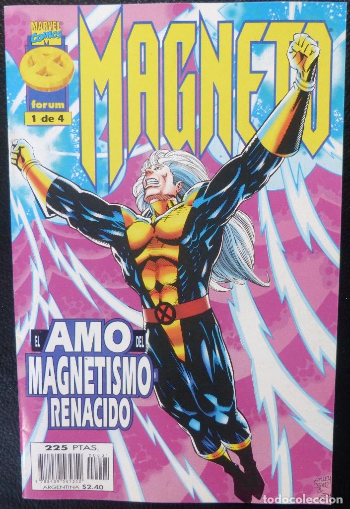 C&oacute;mics: Comic MAGNETO,Numero 1 de 4,Marvel Comics,Forum,1998 - Foto 5