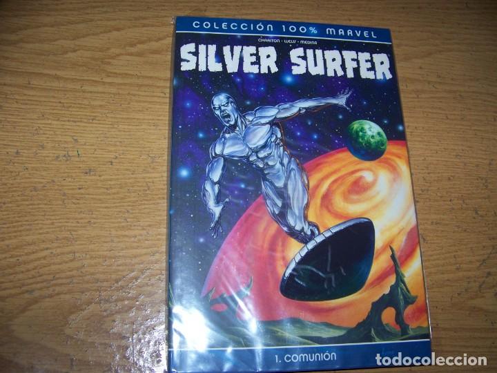 C&oacute;mics: PANINI COLECCION 100&euro; MARVEL SILVER SURFER COMUNION - Foto 1