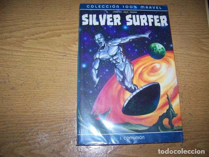 C&oacute;mics: PANINI COLECCION 100&euro; MARVEL SILVER SURFER COMUNION - Foto 1