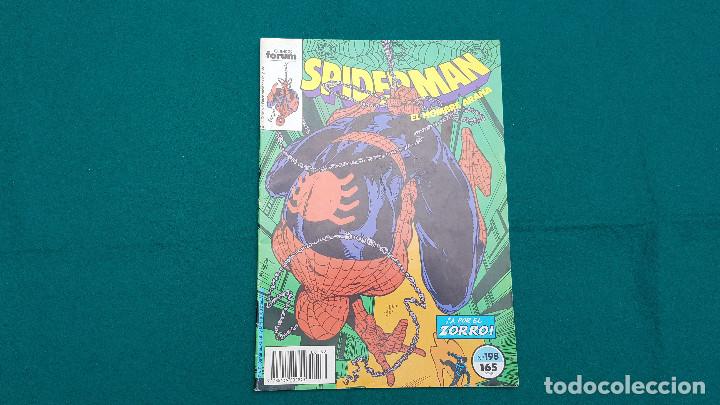 C&oacute;mics: SPIDERMAN N&ordm; 198 (1990) EL HOMBRE ARA&Ntilde;A - COMICS FORUM - MARVEL - Foto 1