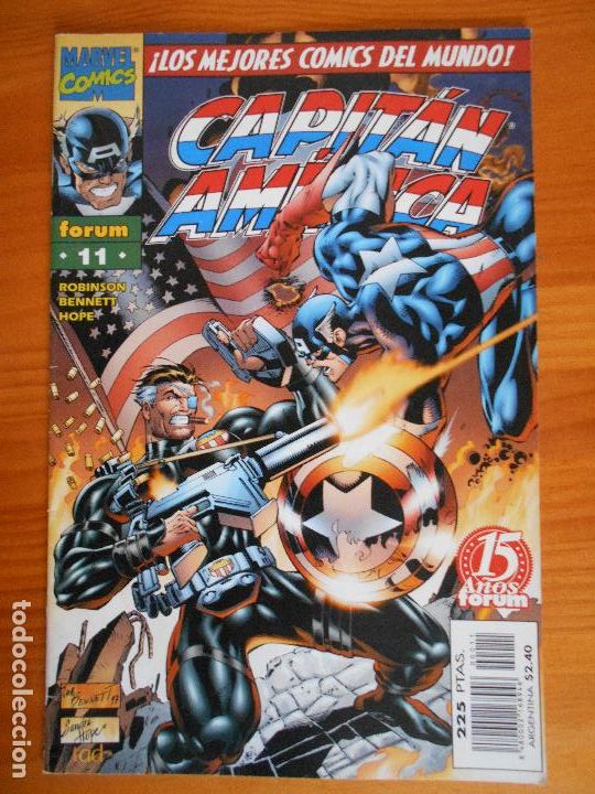 C&oacute;mics: CAPITAN AMERICA N&ordm; 11 - MARVEL - FORUM (Z) - Foto 1