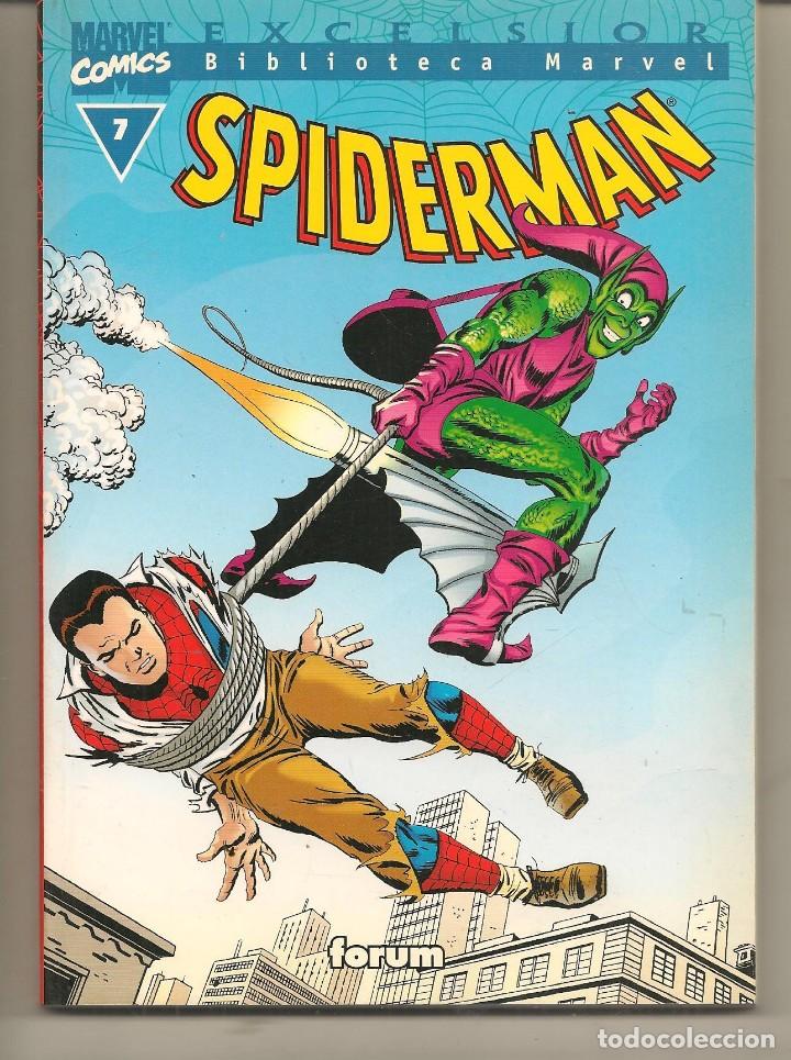 C&oacute;mics: BIBLIOTECA MARVEL. EXCELSIOR. N&ordm; 7. SPIDERMAN. FORUM (ST/HS) - Foto 1