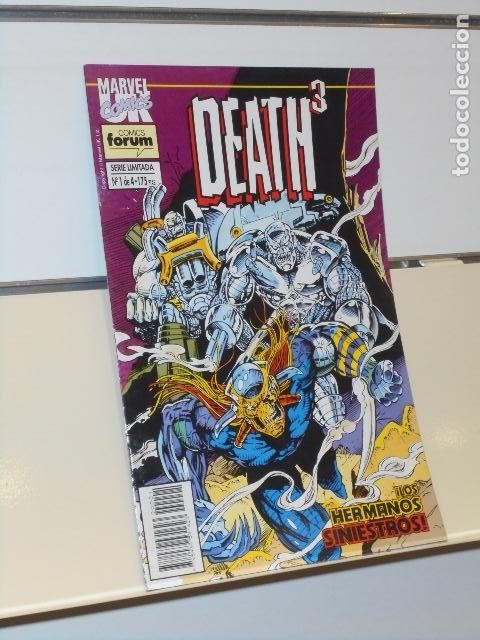 C&oacute;mics: DEATH 3 N&ordm; 1 DE 4 LOS HERMANOS SINIESTROS - FORUM - Foto 1