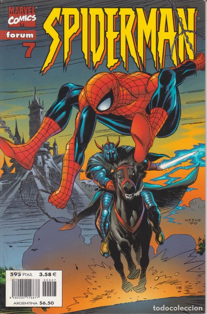 C&oacute;mics: C&Oacute;MIC &rdquo; SPIDERMAN &rdquo; N&ordm; 7 VOL.III MARVEL / FORUM 2000 (LOMO ROJO 84 PGS) - Foto 1