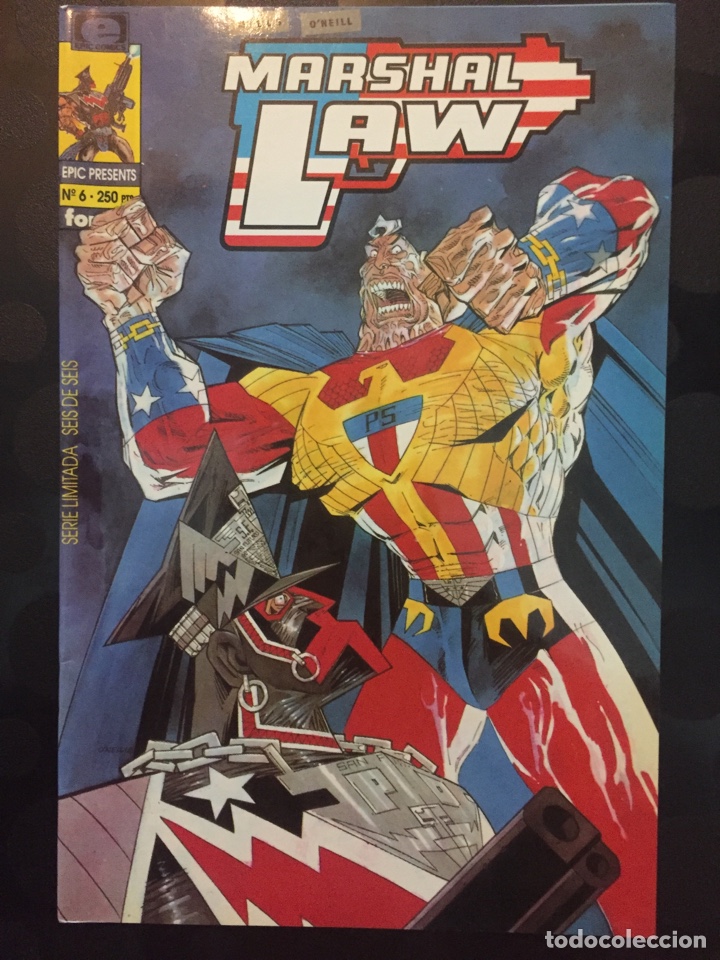 C&oacute;mics: MARSHAL LAW N.6 N&Eacute;MESIS EPIC COMICS PRESENTS ( 1991/1992 ) - Foto 1
