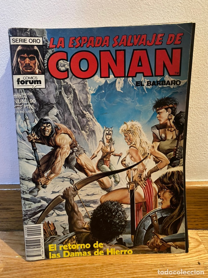 C&oacute;mics: La espada salvaje de Conan el b&aacute;rbaro n&uacute;mero 90 - Foto 1
