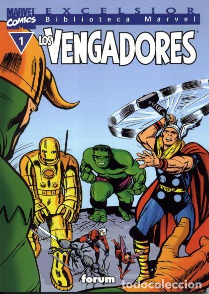 C&oacute;mics: BIBLIOTECA MARVEL LOS VENGADORES NUM. 1 - FORUM - Foto 1