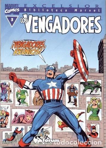 C&oacute;mics: BIBLIOTECA MARVEL LOS VENGADORES NUM. 3 - FORUM - Foto 1