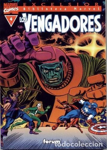 C&oacute;mics: BIBLIOTECA MARVEL LOS VENGADORES NUM. 4 - FORUM - Foto 1