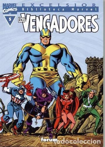 C&oacute;mics: BIBLIOTECA MARVEL LOS VENGADORES NUM. 5 - FORUM - Foto 1