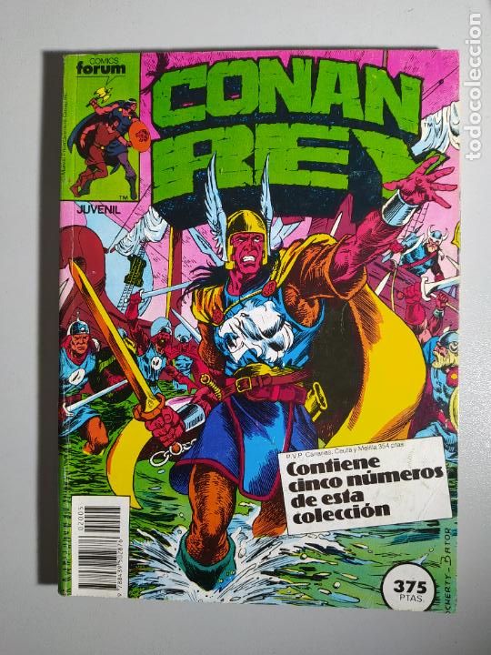 C&oacute;mics: CONAN REY. RETAPADO COMICS FORUM. NUMEROS 46 A 50. TDK561 - Foto 1