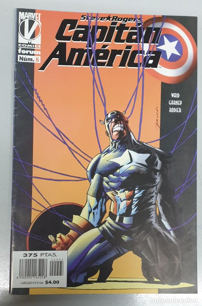 C&oacute;mics: CAPITAN AMERICA VOL 3 N&ordm; 5 / MARK WAID / MARVEL - FORUM - Foto 1