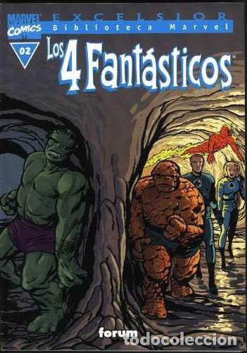 C&oacute;mics: BIBLIOTECA MARVEL LOS 4 FANTASTICOS NUM. 02 - FORUM - Foto 1