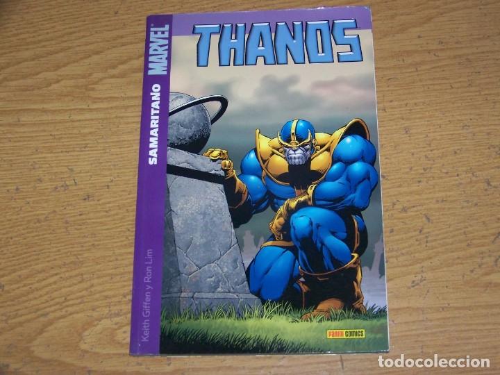 C&oacute;mics: PANINI THANOS 1 EPIFANIA Y 2 SAMARITANO - Foto 1