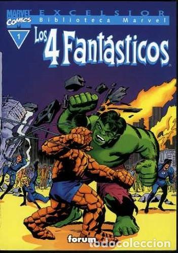 C&oacute;mics: BIBLIOTECA MARVEL LOS 4 FANTASTICOS NUM. 1 - FORUM - Foto 1
