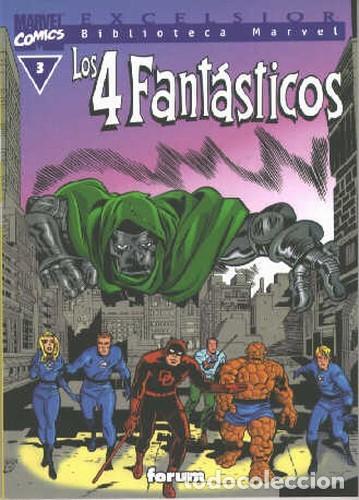 C&oacute;mics: BIBLIOTECA MARVEL LOS 4 FANTASTICOS NUM. 3 - FORUM - Foto 1