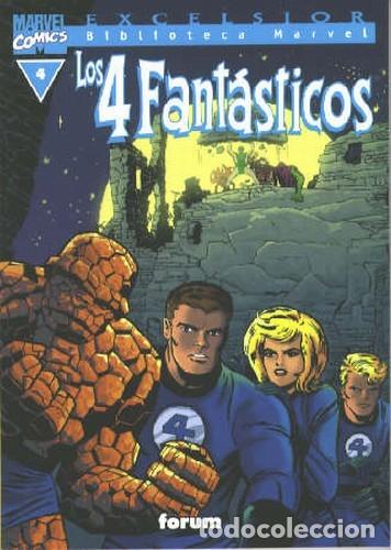 C&oacute;mics: BIBLIOTECA MARVEL LOS 4 FANTASTICOS NUM. 4 - FORUM - Foto 1