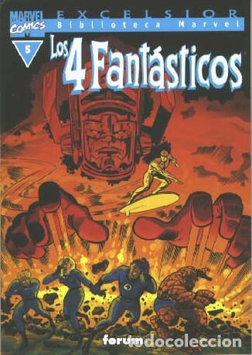 C&oacute;mics: BIBLIOTECA MARVEL LOS 4 FANTASTICOS NUM. 5 - FORUM - Foto 1