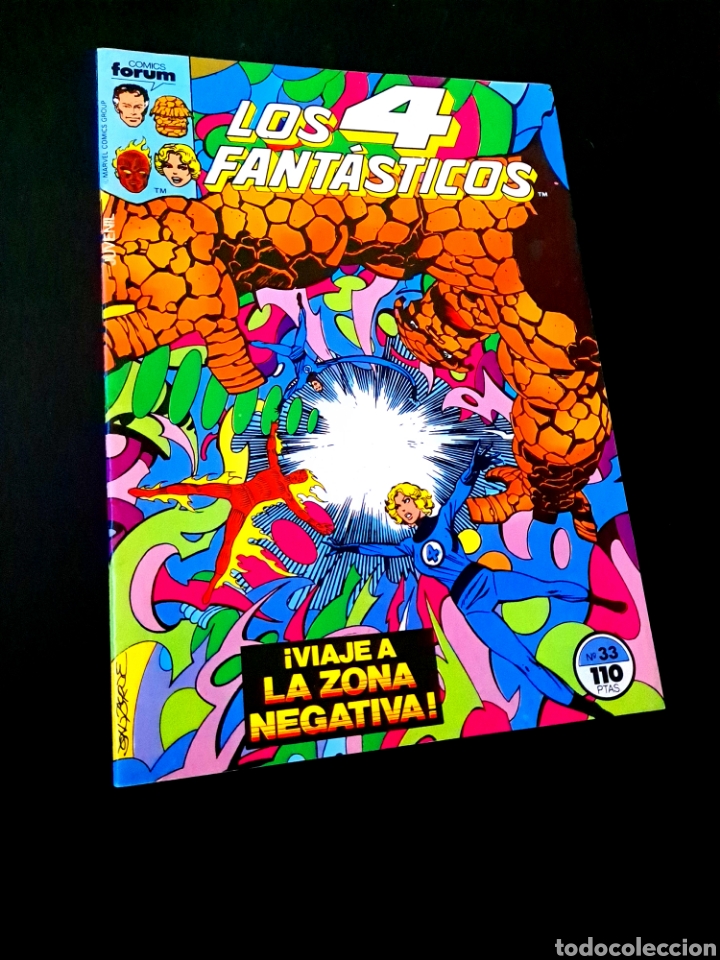 C&oacute;mics: EXCELENTE ESTADO LOS 4 FANTASTICOS 33 COMICS FORUM - Foto 1