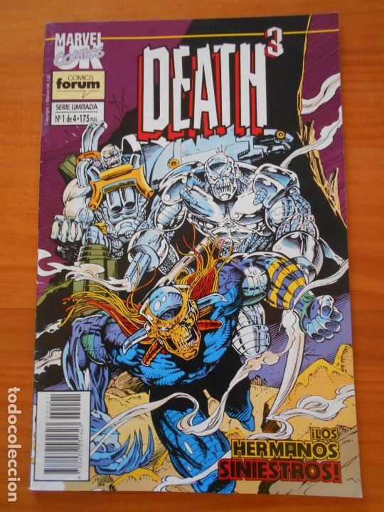 C&oacute;mics: DEATH 3 N&ordm; 1 DE 4 - MARVEL - FORUM (8B) - Foto 1