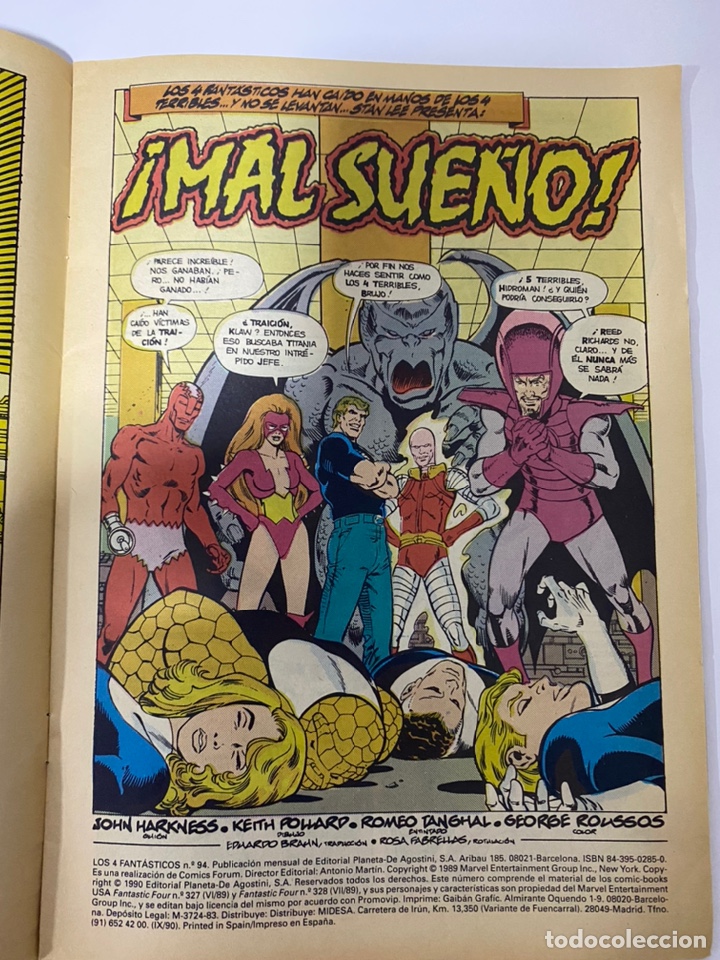 C&oacute;mics: Los 4 Fant&aacute;sticos 94 - Forum - Foto 2