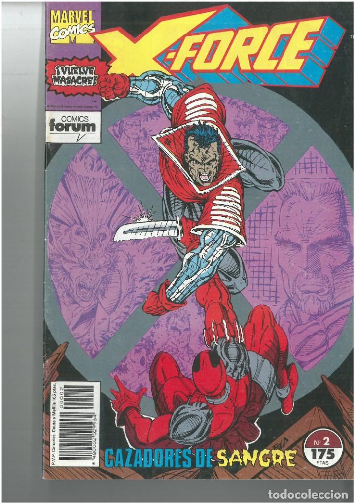 C&oacute;mics: X-FORCE N&ordm; 2. VOLUMEN 1 . EDITORIAL FORUM. C-70 - Foto 1