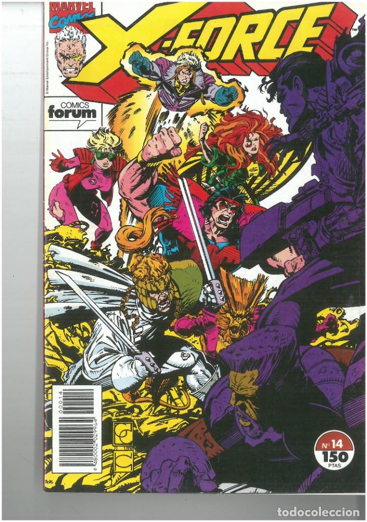 C&oacute;mics: X-FORCE N&ordm; 14. VOLUMEN 1 . EDITORIAL FORUM. C-70 - Foto 1