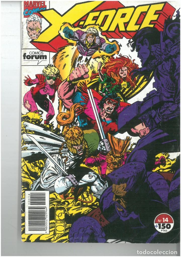 C&oacute;mics: X-FORCE N&ordm; 14. VOLUMEN 1 . EDITORIAL FORUM. C-70 - Foto 1