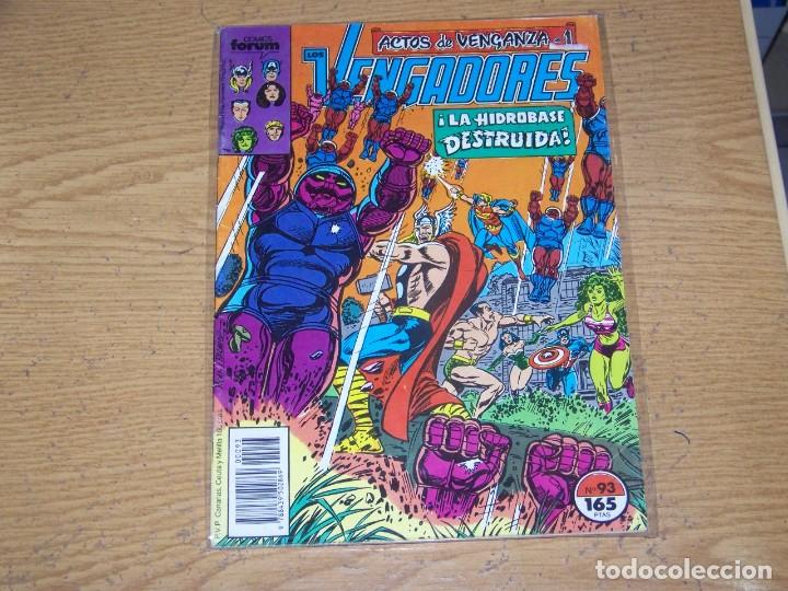 C&oacute;mics: FORUM LOS VENGADORES V. VOL.1 N&ordm; 93 - Foto 1