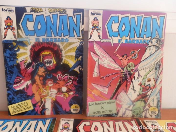 C&oacute;mics: 5 COMICS FORUM CONAN EL BARBARO. MARVEL COMICS GROUP. N&ordm;s 56-57-58-59-60 - Foto 3