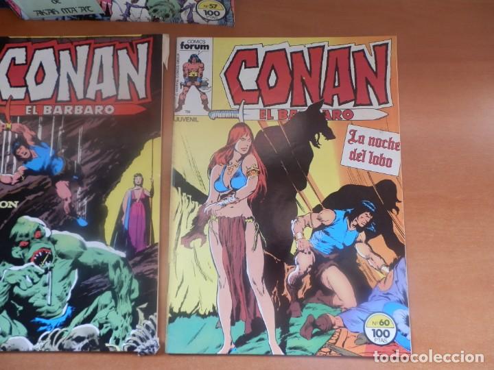 C&oacute;mics: 5 COMICS FORUM CONAN EL BARBARO. MARVEL COMICS GROUP. N&ordm;s 56-57-58-59-60 - Foto 5