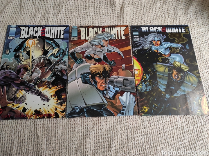 C&oacute;mics: BLACK & WHITE - COLECCI&Oacute;N COMPLETA EN 3 NUMEROS -edita : Forum coleccion image - Foto 1