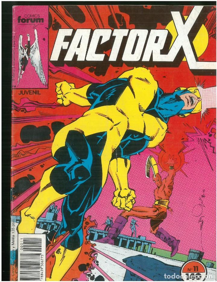 C&oacute;mics: FACTOR X. N&ordm; 11. 1988. VOLUMEN 1. EDITORIAL FORUM. C-71 - Foto 1
