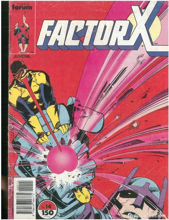 C&oacute;mics: FACTOR X. N&ordm; 14. 1988. VOLUMEN 1. EDITORIAL FORUM. C-71 - Foto 1