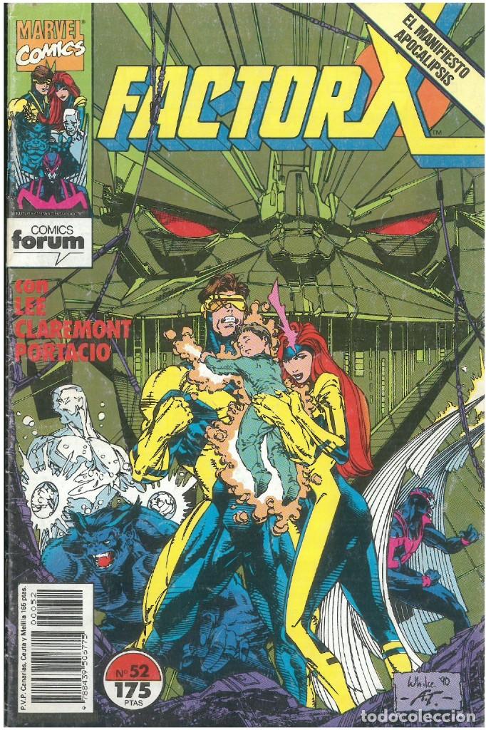 C&oacute;mics: FACTOR X. N&ordm; 52. 1988. VOLUMEN 1. EDITORIAL FORUM. C-71 - Foto 1