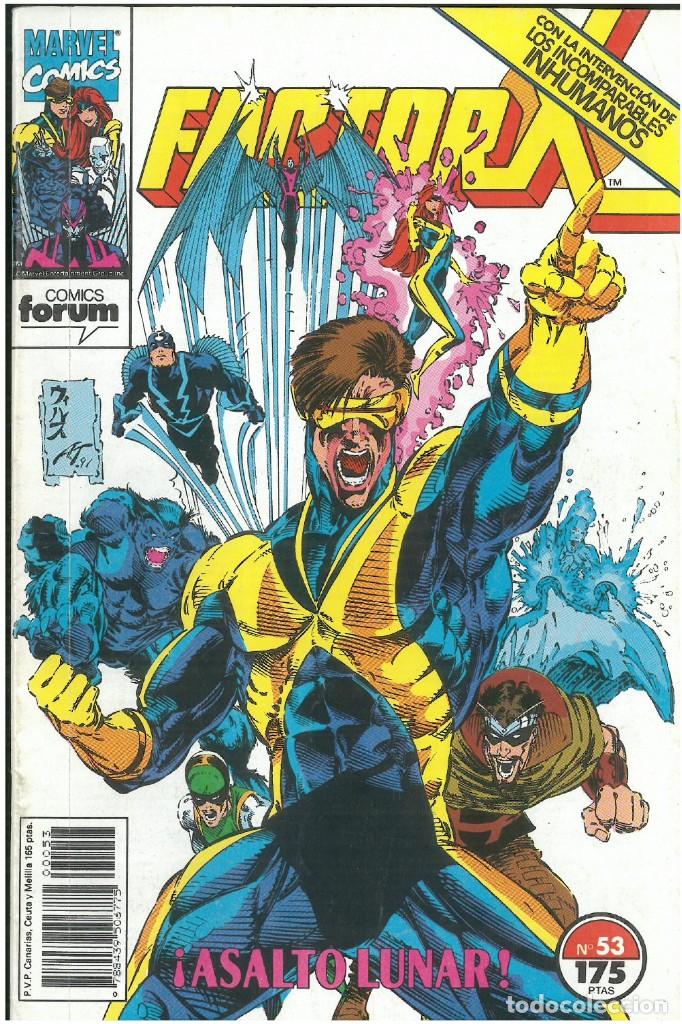 C&oacute;mics: FACTOR X. N&ordm; 53. 1988. VOLUMEN 1. EDITORIAL FORUM. C-71 - Foto 1