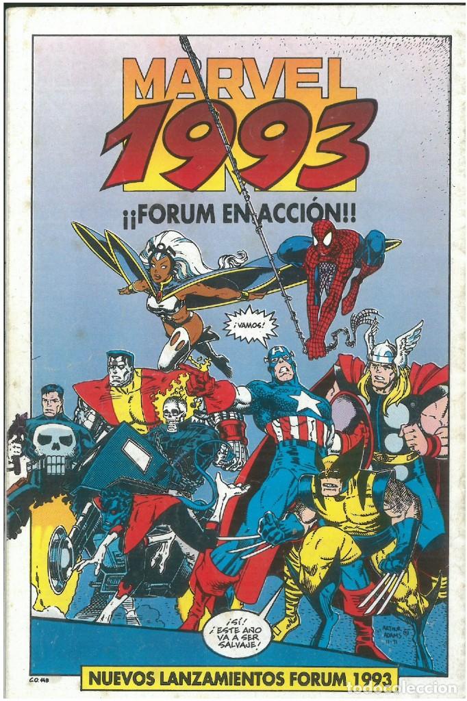 C&oacute;mics: FACTOR X. N&ordm; 60. 1988. VOLUMEN 1. EDITORIAL FORUM. C-71 - Foto 2