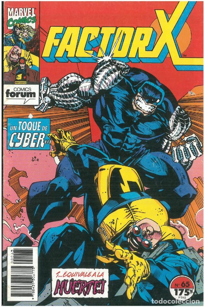 C&oacute;mics: FACTOR X. N&ordm; 65. 1988. VOLUMEN 1. EDITORIAL FORUM. C-71 - Foto 1