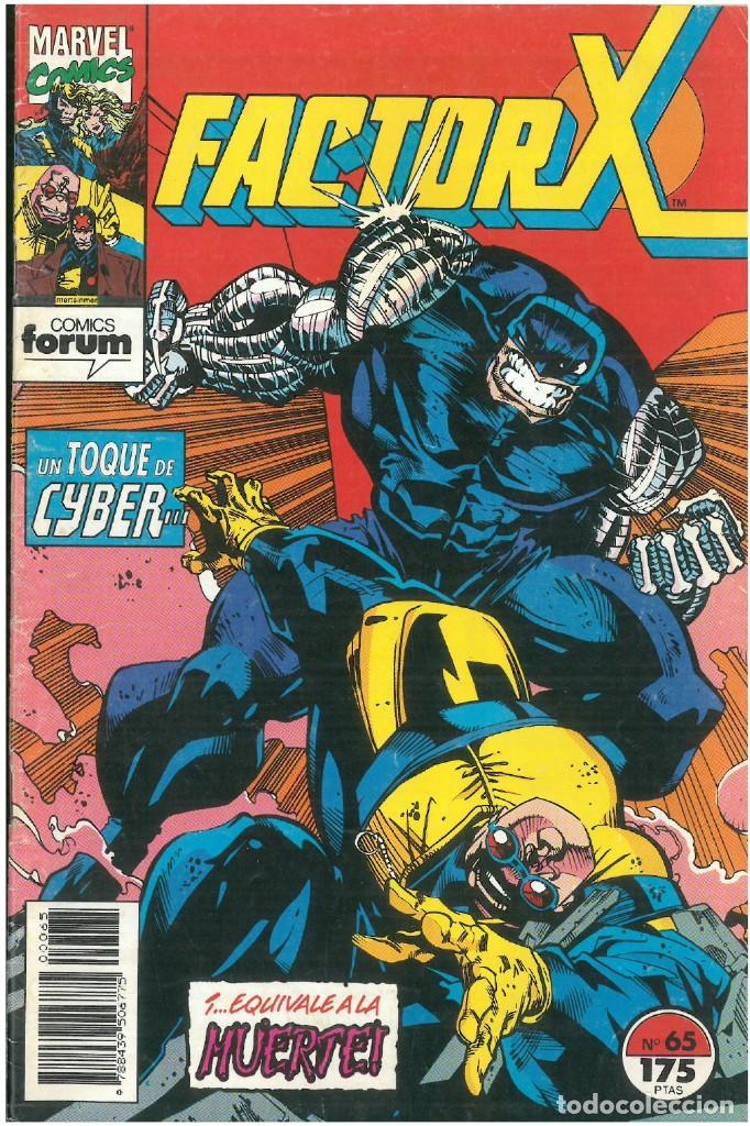 C&oacute;mics: FACTOR X. N&ordm; 65. 1988. VOLUMEN 1. EDITORIAL FORUM. C-71 - Foto 1